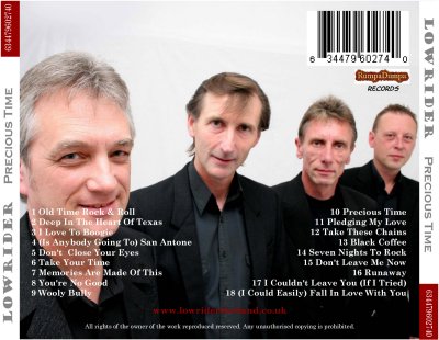 CD Back Cover